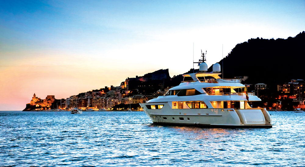 Taking in Portovenere by sea